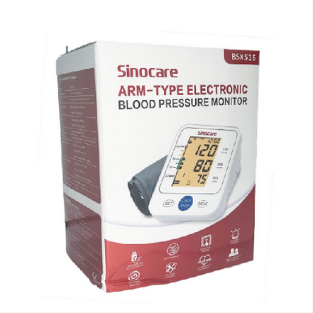 Sinocare Arm-Type Electronic Blood Pressure Monitor
