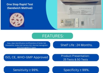 Sickle Cell Rapid Test Kit (25 test)