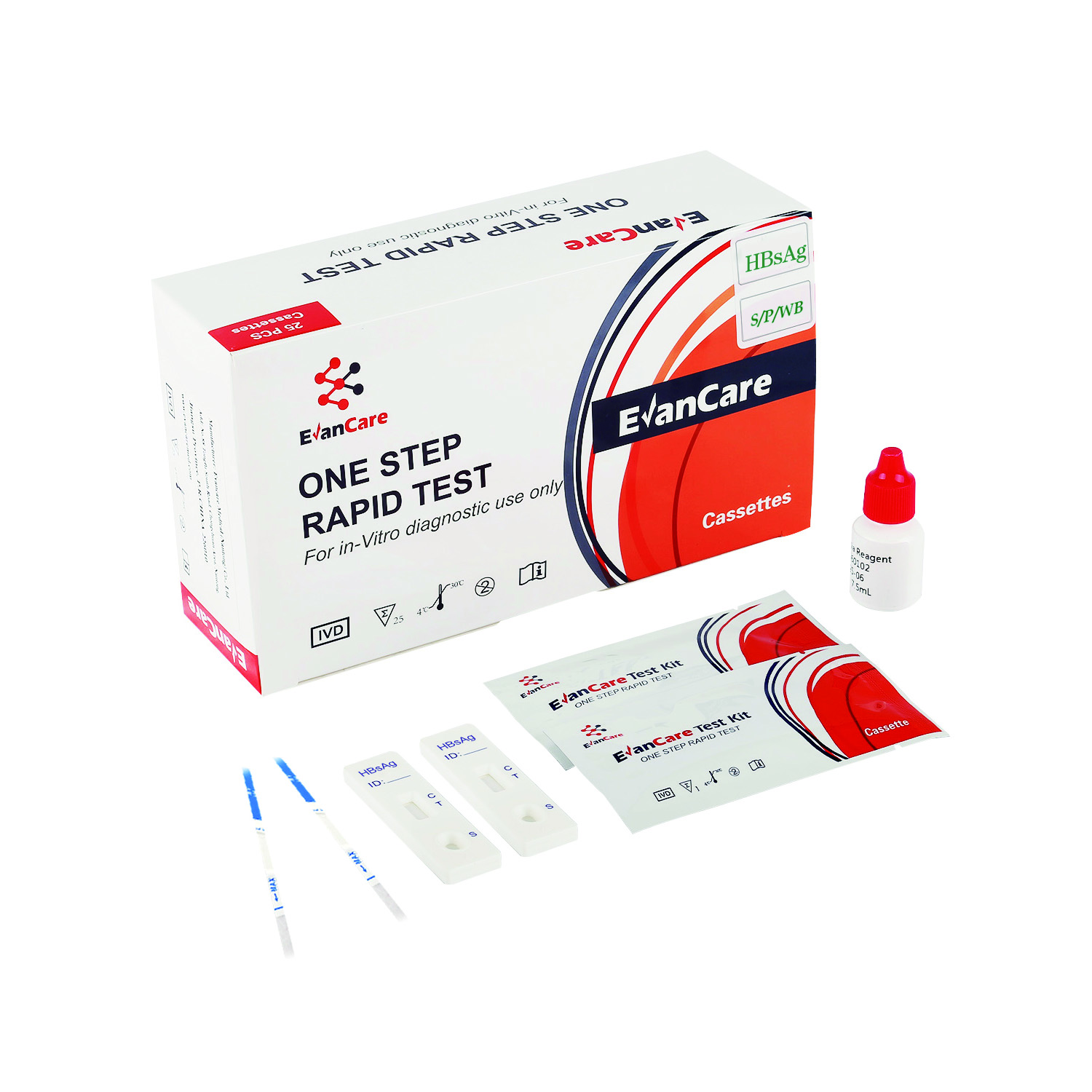 Hepatitis B Strips (Evancare)